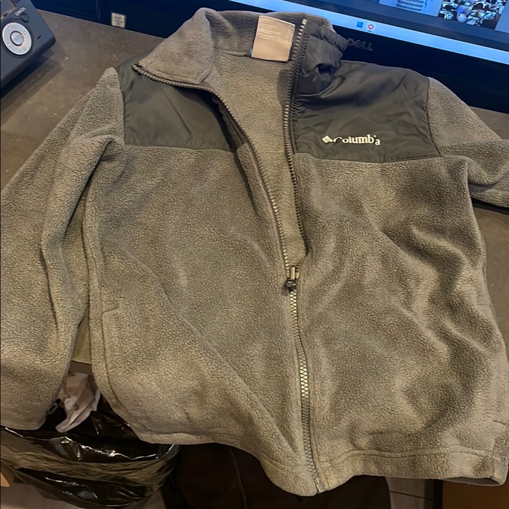 Columbia Kids Gray Fleece Jacket
